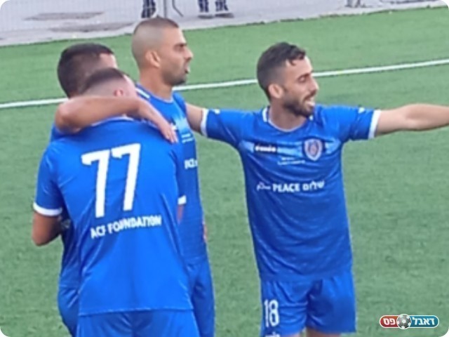 אדלשטיין ושחקני כפר קאסם (ספורט 5)